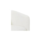 Living Room Chair, Cream Rocking Recliner,Metal 360 Degree Swivel